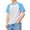 Blue, variant on YuYuBao Kids Boys Tshirts Casual Summer Short Sleeve Colorblock Oversized Round Neck Cotton Boys Tee Shirt Tops