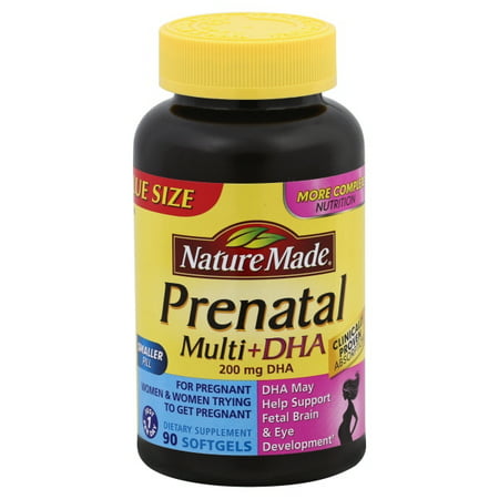 Nature Made Nutritional Products Nature Made  Prenatal Multi + DHA, 90 (Human Nature Best Products)