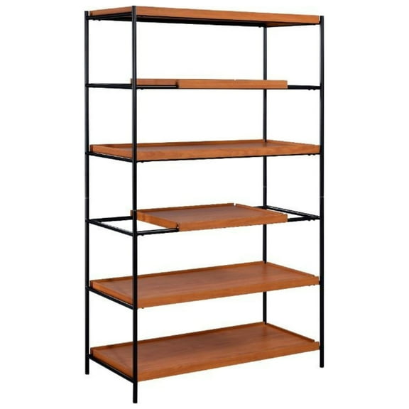 Ergode Bookshelf Honey Oak & Black
