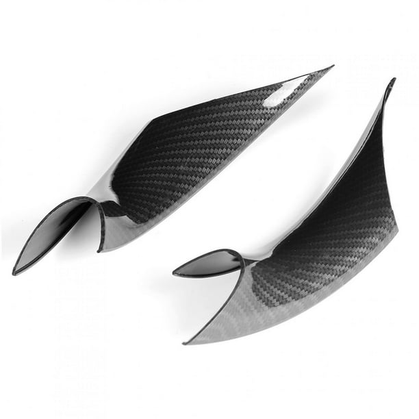 2pcs Interior Door Pull Handle Cover Trim Carbon Fiber Style Fit for 3