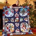 thumbnail image 3 of Manta de franela de Navidad para decoración del hogar, manta suave de regalo, sofá, ropa de cama, sala de estar, ligera, 3 of 3