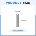thumbnail image 2 of Uxcell 88Pcs Dowel Pin 5mm x 20mm Shelf Support Pin 304 Stainless Steel, 2 of 6