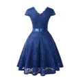 thumbnail image 5 of Lace Dresses Cape Short Sleeves Prom Dresses Graduation Dresses Cocktail Dresses, 5 of 5