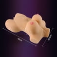 thumbnail image 4 of Muñecas de amor real TPR muñeca sexual realista vagina ano sexo de pecho 3 funciones sexo masculino, 4 of 8