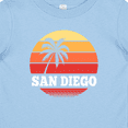 thumbnail image 4 of Inktastic San Diego California Vacation Retro Sunset Boys or Girls Baby T-Shirt, 4 of 5