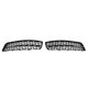 thumbnail image 4 of piezas de moldura de cubierta de rejilla de luz antiniebla del parachoques delantero negro brillante 8P0807682J reemplazo para A3 8P 2009-2013, 4 of 5