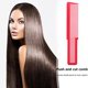 thumbnail image 2 of Peluquería Carbón Antiestático Peine Diente Ancho Cortapelos Peine (Rojo) Ndcxsfigh  Cuidado Belleza, 2 of 9