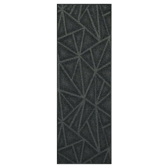 Furnish My Place Indoor/Outdoor Rug Dark Gray 4' x 36', Made in Usa, Area Rugs Great for Kids, Pets, Event, Wedding