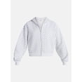 thumbnail image 6 of No Boundaries Boxy Zip Up Hoodie, Women's XXS-XXL, 6 of 6