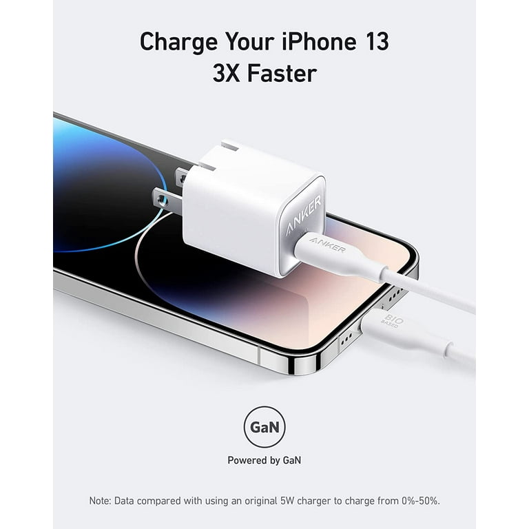 Anker Rapid USB C Phone Charger, 30W Nano 3 PIQ 3.0, Fast