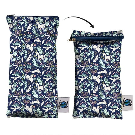 Planet Wise Wipe Pouch, Enchanted Unicorns