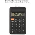 thumbnail image 5 of Suncoda Calculator, Portable Basic Battery Powered Calculator 12 Digit Large LCD Display Calculators Desktop for Office School Market Home Use, 5 of 7