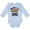 AE-Light Blue, variant on Inktastic Sloths Are My Spirit Animal with Cute Sloth Illustration Boys or Girls Long Sleeve Baby Bodysuit