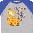thumbnail image 4 of Inktastic My Nana Loves Me Boys or Girls Toddler T-Shirt, 4 of 5