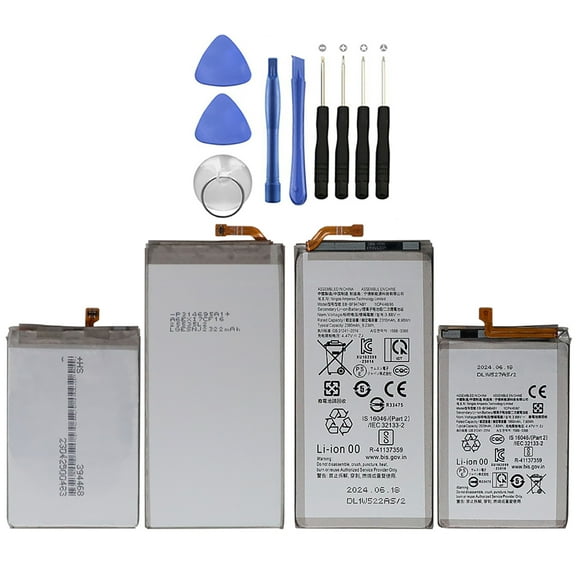 KIQ 3.88V 4270mAh Li-Ion Replacement Battery Compatible with Samsung Galaxy Z Fold5(EB-BF946ABY)(2 Piece Set)