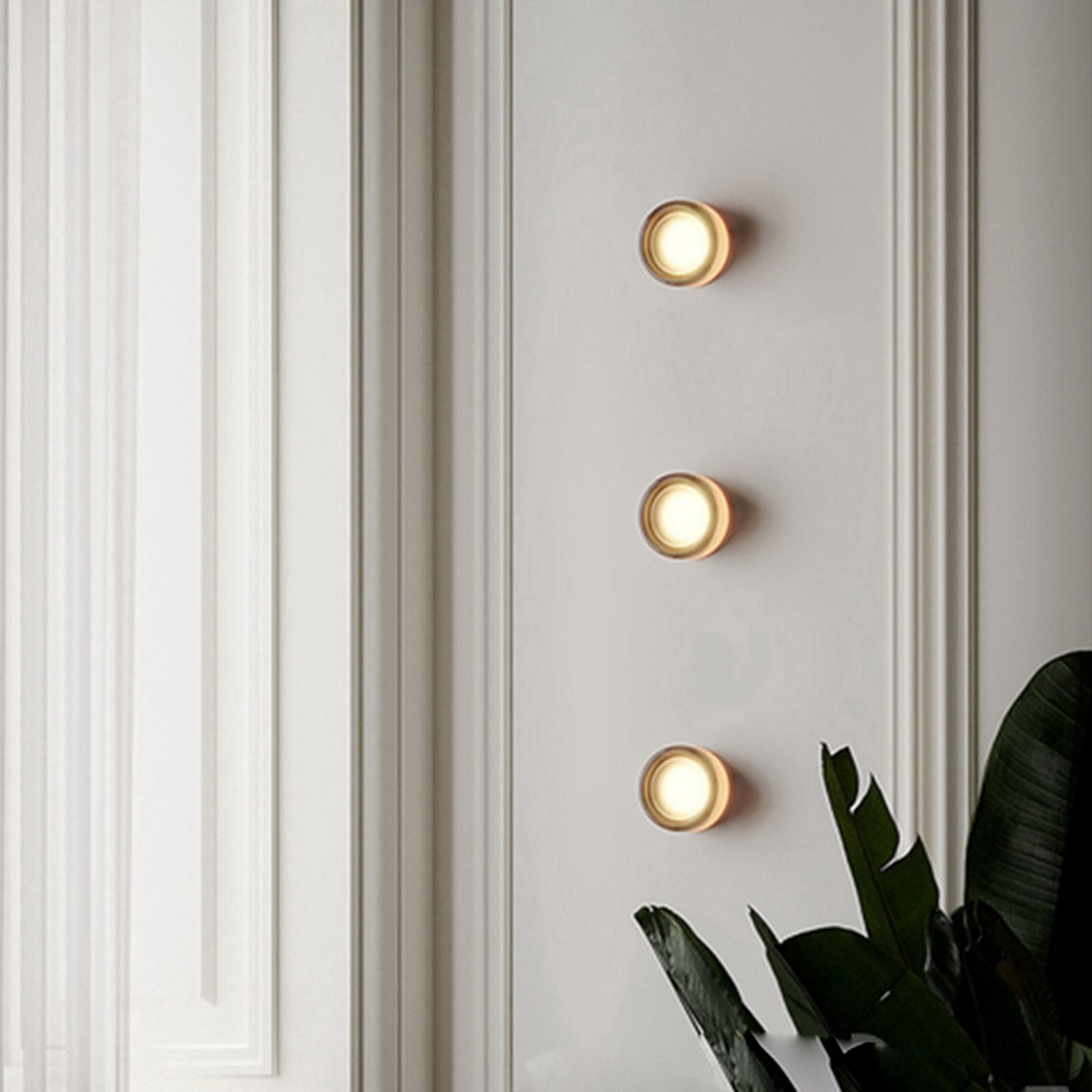 Led Wall Lamps for Bedroom Bedside Indoor Outdoor Led Round Sconce Light Fixtures Background Luminaire Acrylic Light,F