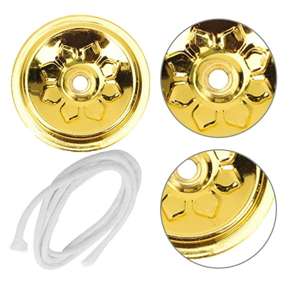 Pawsdot Alloy Fiber Floating Wicks for Home Candle Making No Harmful Fumes 1Set