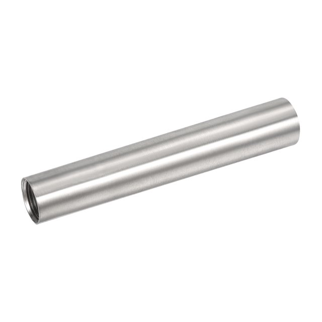 Unique Bargains G1/2 Female Thread 150mm Stainless Steel Straight Pipe Coupling Fitting