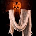 thumbnail image 4 of PKJHGA - Tela de Halloween para fiestas (76 x 183 cm), color blanco, 5 unidades, para decoración de interiores y exteriores, 4 of 4