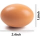 thumbnail image 2 of 8 huevos falsos de imitación de madera, juego de cocina para niños, juguete de comida, color de registro, 2 of 5