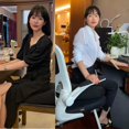 thumbnail image 4 of ANHXN Large Seat Cushion, Extra Thick Booster Seat Cushions for Office Chairs Long Sitting Office Workers, Car Drivers, Relieves Back Pain, Breathable, Anti-Slip, 4 of 7
