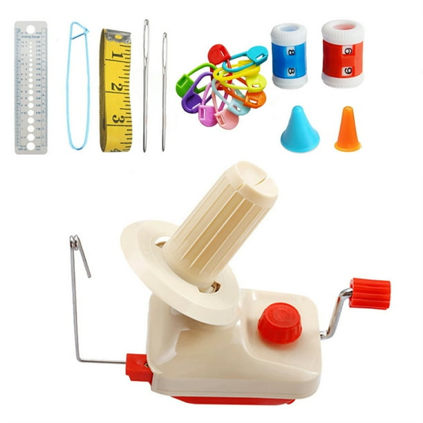 Winder de hilo Máquina de crocheting práctico Crafts Multifuctio Accesorios Accesorios Durables Needlecrafts Titulares Sencillos sinveneles sinveneles 05 Inevent HA060401-06B