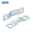 thumbnail image 3 of Uxcell 16Pack Rigid Pipe Strap Fit M3 (1/8") Tube OD, 2 Holes Stainless Steel Tube Clamp for Pipe or Cable Fixing, 3 of 7