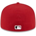 thumbnail image 4 of Men's New Era  Red Arizona Diamondbacks Alternate Authentic Collection On-Field 59FIFTY Fitted Hat, 4 of 6