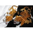 thumbnail image 2 of Streetwear Japanese Harajuku Tshirt Short Sleeves Shirt Embroidery Tiger Rebirth Urban Fashion Tee, 2 of 6