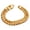 Gold4, variant on Rvusndi Bracelets for Women Adult Gold Bracelets Flat Sideways Bracelet Jewelry with Exquisite Style Birthday Gifts