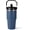 20oz-Navy, variant on 20 oz Insulated Tumbler with Handle, Leak Proof Lid and Flip Straw, Double Wall Stainless Steel Travel Coffee Mug, Cupholder Friendly, Grey