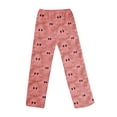 thumbnail image 4 of Trgacdwlo Halloween Fleece Pajama Pants Women Cute Pumpkin Graphics Fuzzy Pajama Pants Fall Winter Thermal Womens Lounge Pants, 4 of 8