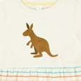 thumbnail image 4 of Inktastic Kangaroo Cute Girls Baby Dress, 4 of 5