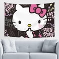 thumbnail image 2 of Hello Kitty Tapestry, Wall Hanging Tapestry, Wall Art Tapestries Poster, Home Decor for Bedroom Living Room Dorm, 60"x40", 2 of 9