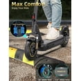 thumbnail image 7 of Ltmate X10-PRO Electric Scooter for Adults - 20 mph Top Speed, 28 Miles Long Range, 10 inch Honeycomb Tires, 330 Lbs Max Load, Foldable E-Scooter, 7 of 7