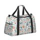thumbnail image 2 of Fotbe Eiffel Tower Bolsa de Viaje con Estampado, Bolsa de Fin de Semana para Mujer con Compartimento para Zapatos, Bolsa de Gimnasio con Bolsillo Húmedo, 2 of 7