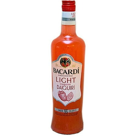 Bacardi Light Strawberry Daiquiri Cocktail, 750 mL