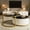 Golden Black, variant on Black & Gold Fluted Round Table / Chic Aesthetic for Home Decor