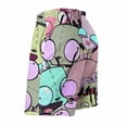 thumbnail image 4 of Invader Zim Mens Board Shorts Quick Dry Swim Trunk Lightweight Soft Swimsuit Bathing Suit for Boys L, 4 of 8