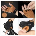 thumbnail image 2 of Guantes de ciclismo de medio Antideslizante A prueba de golpes Fitness Escalada Transpirable Guante sin s Protección transpirable para deportes de golf El 183x104cm Zulema Guantes de medio dedo de ciclismo, 2 of 8