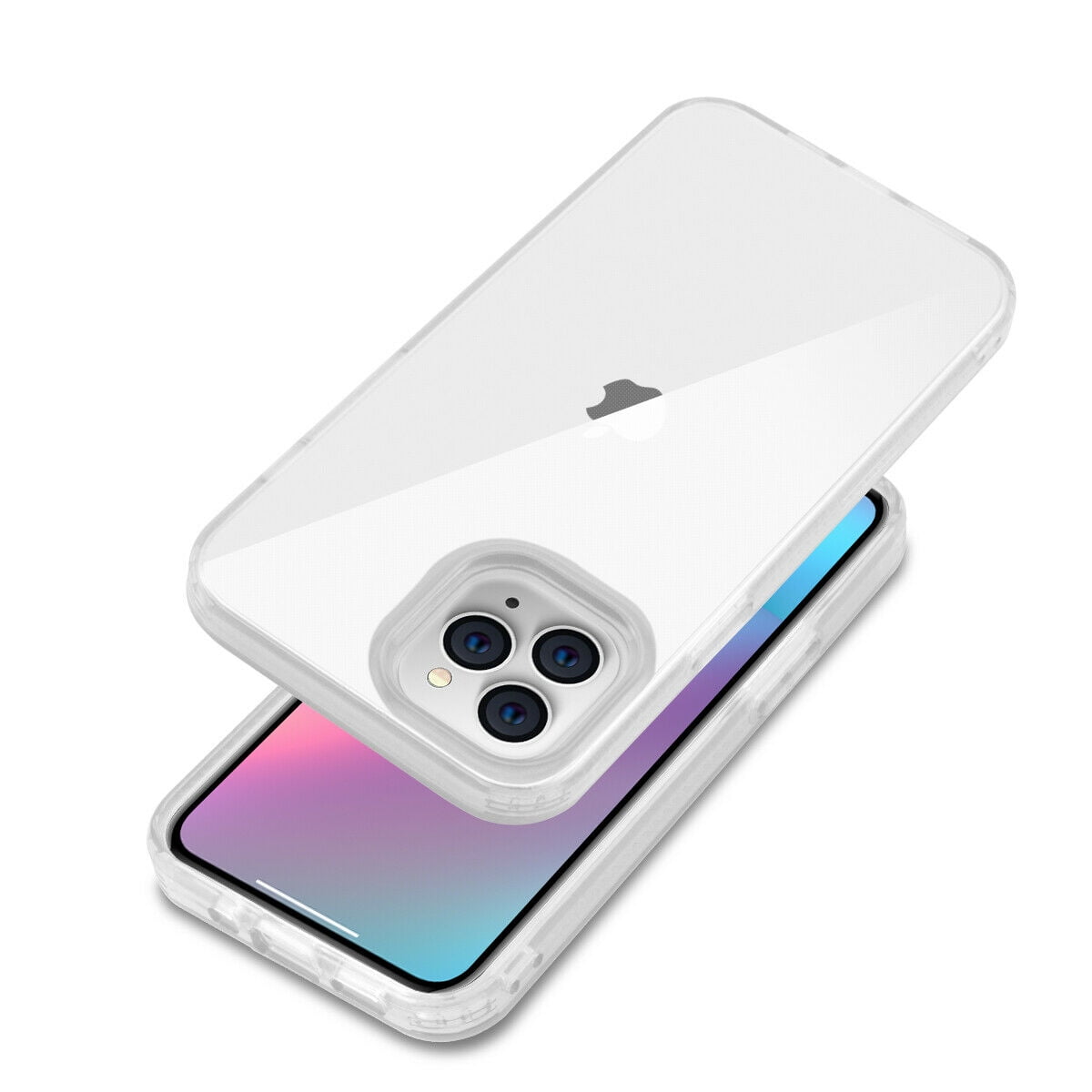 For Iphone 12 Pro Max Iphone 12 Pro Iphone 12 Max Ultra Slim Shockproof Bumper Case Clear Tpu Case Cover Walmart Com Walmart Com