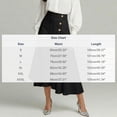 thumbnail image 3 of BUIGTTKLOP Midi Skirts for Women High Waisted Asymmetrical A-Line Ruffle High Low Casual Summer Skirts, 3 of 6