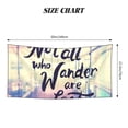 thumbnail image 2 of Sikiie Not All Those Who Wander Are Lost Beach Towel for Women Men, Pool Bath Beach Camping Beach Towel Adult Blanket for Travel Swim 27.5"x 55", 2 of 6