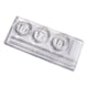 thumbnail image 4 of Tabla de abalorios para hacer joyas, bandeja de diseño de joyas, decorativa, portátil con medición, producción DIY, acrílico para pulseras., 4 of 9