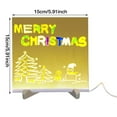 thumbnail image 3 of LED Note Board with Colors, Lighted Acrylic Dry Erase Board, Acrylic Message Board, Illuminated Acrylic Note Board with Colors Notepad with Adjustable Stand and 7 Pens, 3 of 9