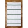 thumbnail image 6 of Sticky Toffee Kitchen Towels Dish Towels 100% Cotton, Set of 4, Green and White Hand Towels, Tea Towels, Reusable Absorbent Cleaning Cloths, 28 in x 16 in, 6 of 7