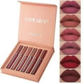 thumbnail image 2 of 6 Pcs Rouge à Lèvres Liquide Mat Imperméable Longue Durée Gloss Cosmétiques, 2 of 5