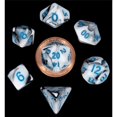 thumbnail image 1 of Mini Marble with Blue Numbers Dice Games - Set of 7, 1 of 1
