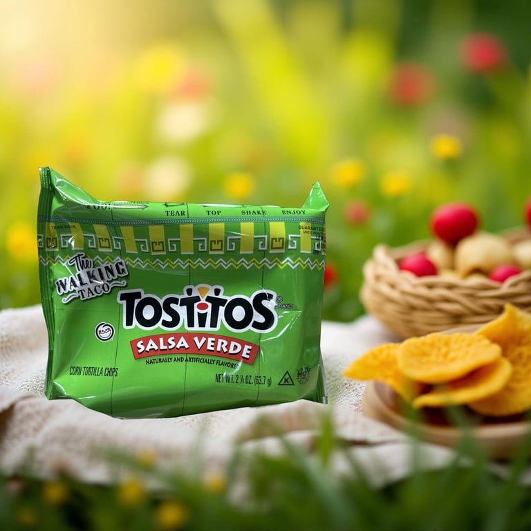 Frito-Lay Tostitos Walking Taco Salsa Verde Tortilla Chips 2.25oz
