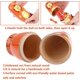 thumbnail image 4 of 5 piezas de 6 pulgadas de alto lindas muñecas anidadas - Artículos pequeños de madera hechos a mano con diferentes patrones - Muñeca Matryoshka Muñecas de madera hechas a mano Patrón de animales, 4 of 5